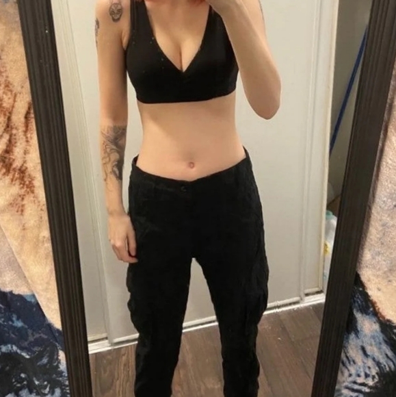 Forever 21 Pants - Black Cargo Pants